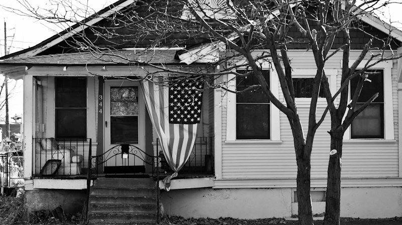 A house with a window
